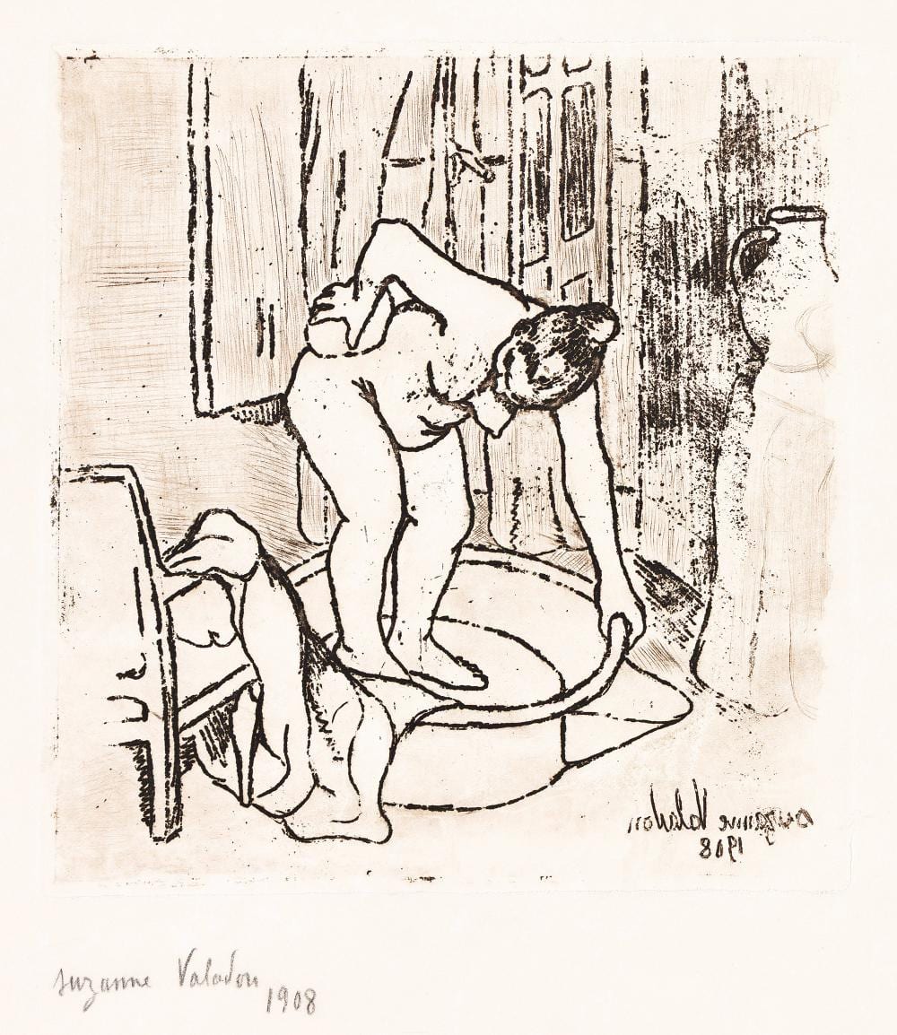Suzanne Valadon comparable auction result: suzanne valadon 1865 1938 catherine s espongeant 1908