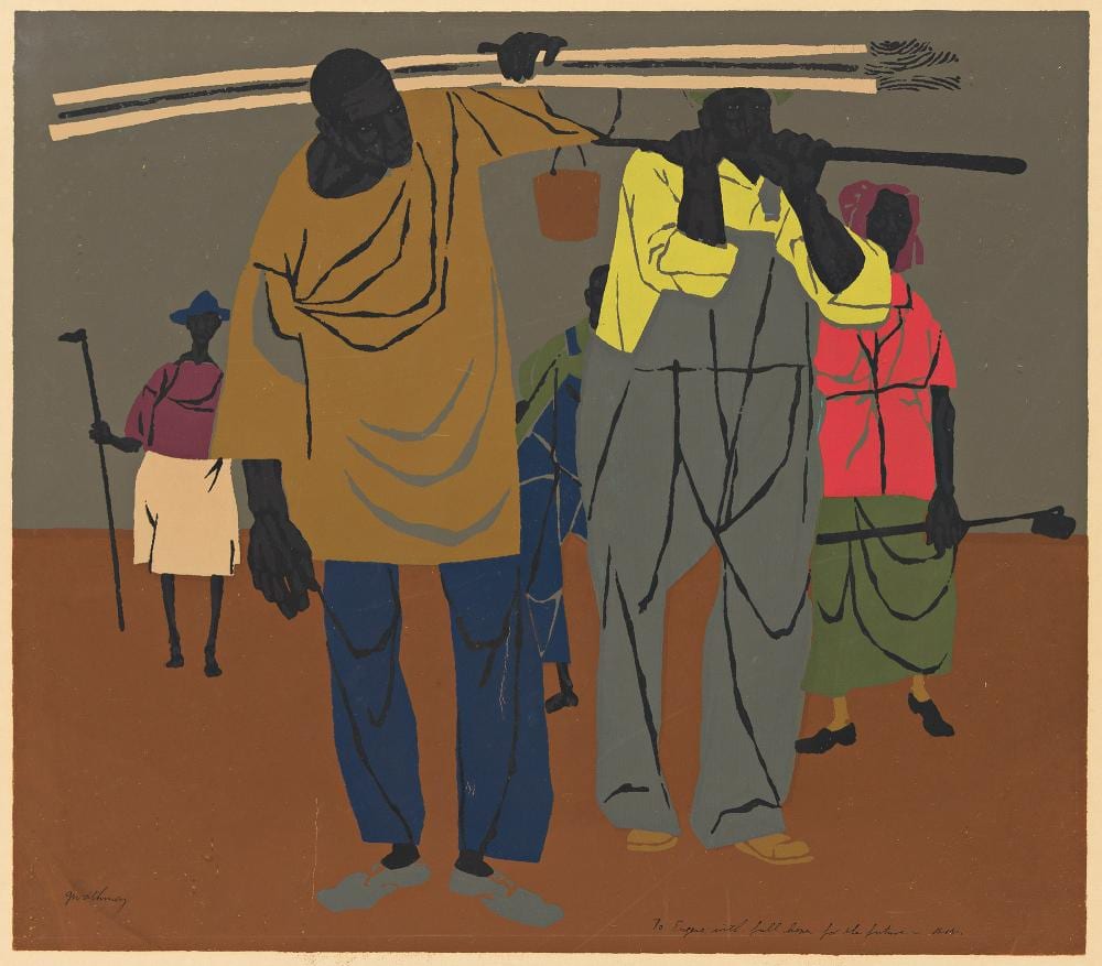 robert gwathmey 1903 1988 end of the day 1944 · Swann Auction Galleries · 2026-04-16 Robert Gwathmey comparable auction result: robert gwathmey 1903 1988 end of the day 1944