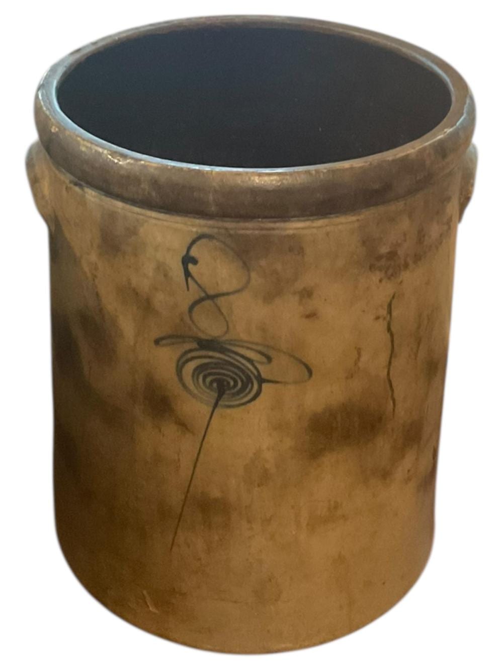 Antique Bee Sting 8 Gallon Stoneware Crock sold by Caswell Prewitt Realty, INC, lot 173 — auction record photograph
