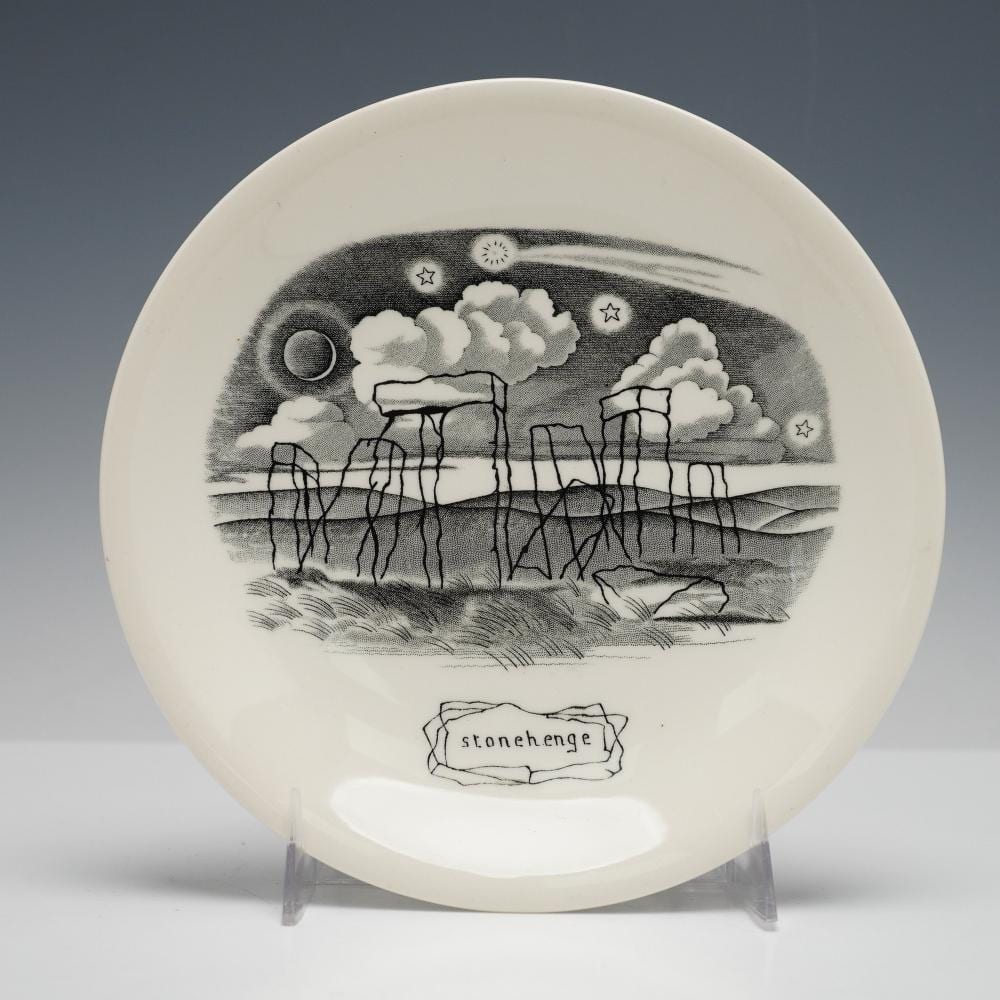 wedgwood plate outlines of grandeur stonehenge by laurence whistler · Lion and Unicorn · 2026-04-09 Laurence Whistler comparable auction result: wedgwood plate outlines of grandeur stonehenge by laurence whistler