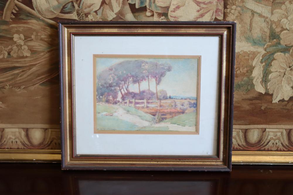 J. S. Watkins comparable auction result: john samuel watkins 1866 1942 australia rural bridge watercolour signed lower left approx 27cm x 37cm