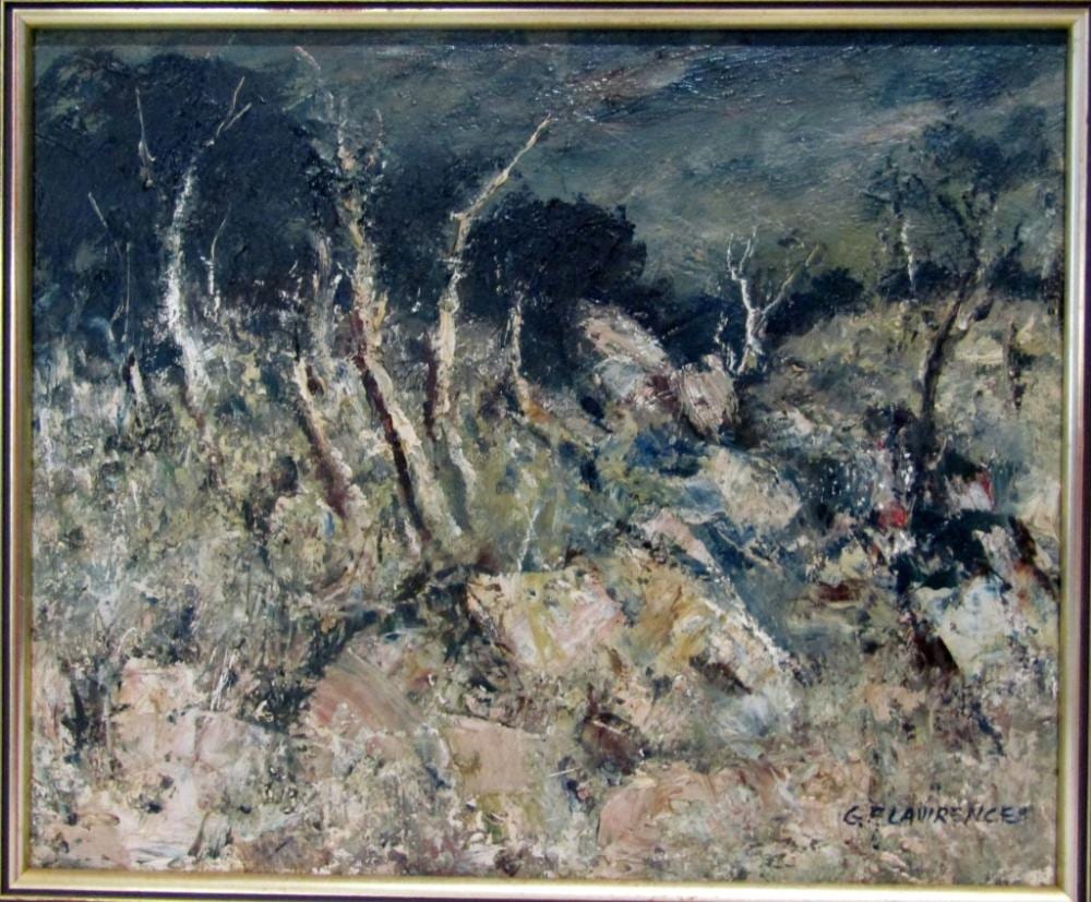 George (1901) Lawrence comparable auction result: george feather lawrence bush drama