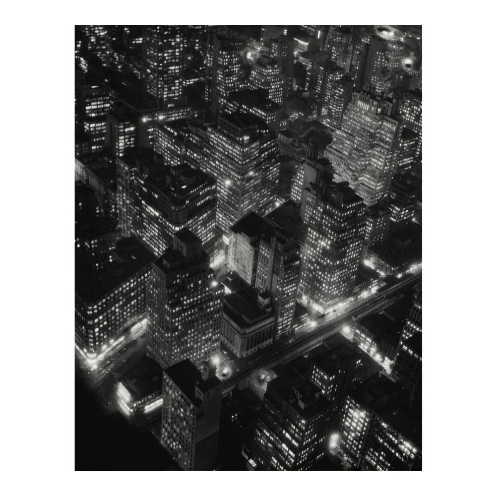 Berenice Abbott comparable auction result: berenice abbott 1898 1991 new york at night