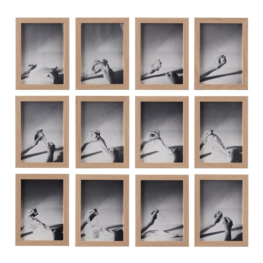 Helena Almeida comparable auction result: helena almeida 1934 2018 inhabited drawing polyptych 12 elements