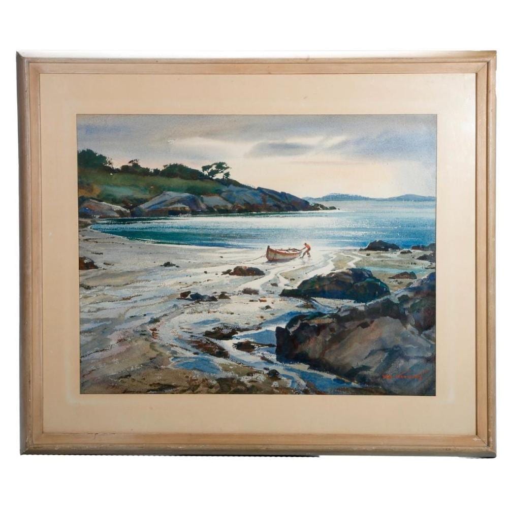 theodore kautzky 1896 1953 watercolor · Turner Auctions + Appraisals · 2026-04-12 Theodore Kautzky comparable auction result: theodore kautzky 1896 1953 watercolor