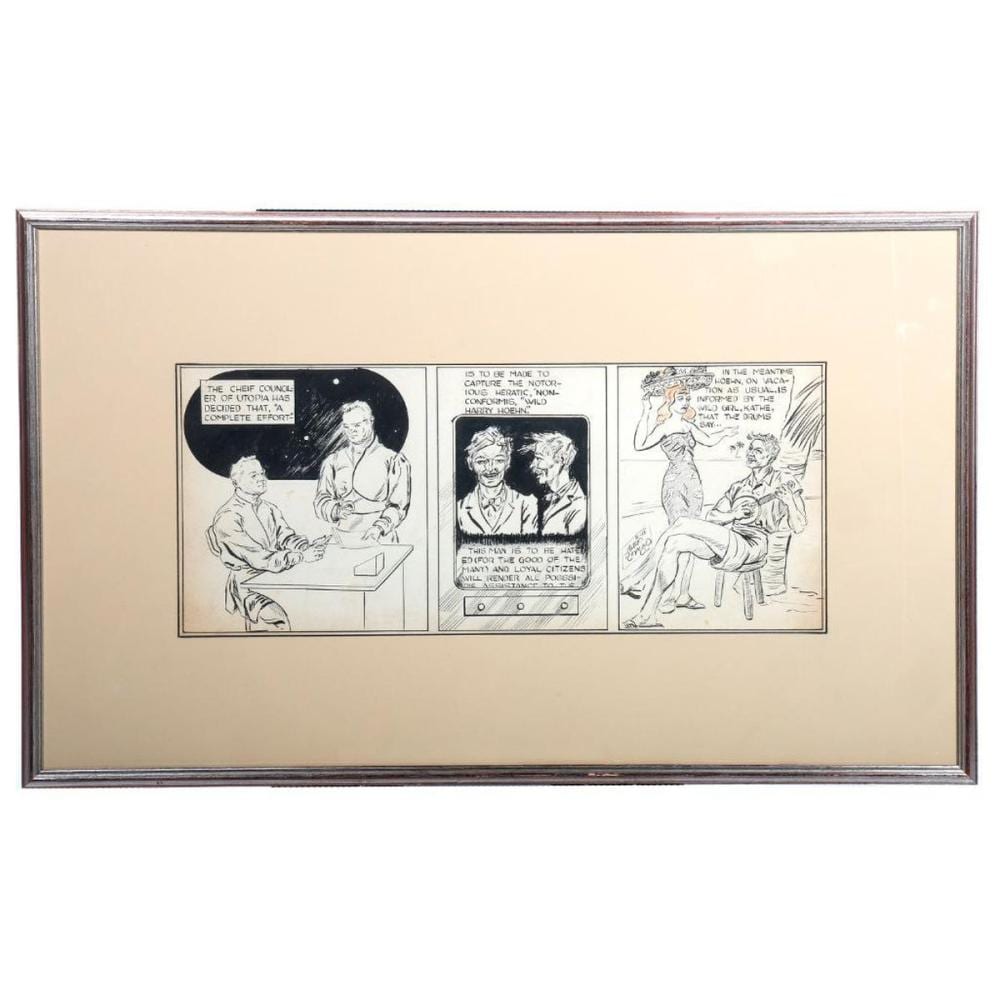 Alexander Gillespie Raymond comparable auction result: alex raymond 1909 1956 original comic art