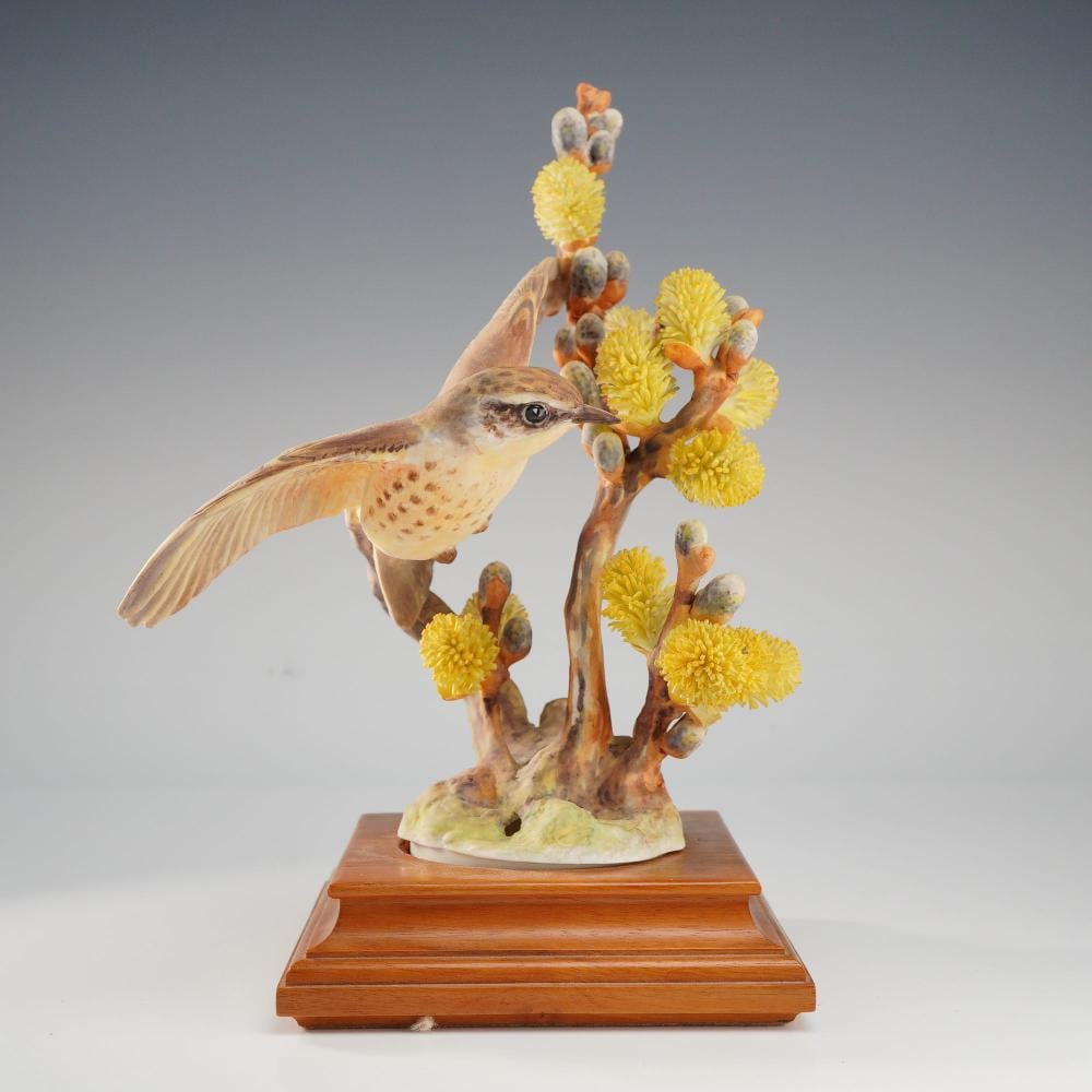Dorothy Doughty comparable auction result: royal worcester vermilion flycatcher bird figurine by dorothy doughty