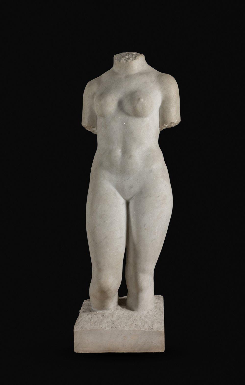 Louis Dejean comparable auction result: louis dejean paris 1872 1953 female figure marble signed