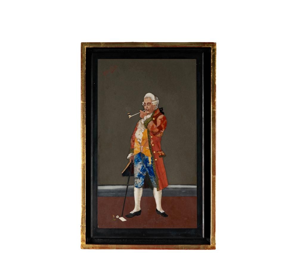 Giovanni Montelatici comparable auction result: giovanni montelatici pietra dura plaque