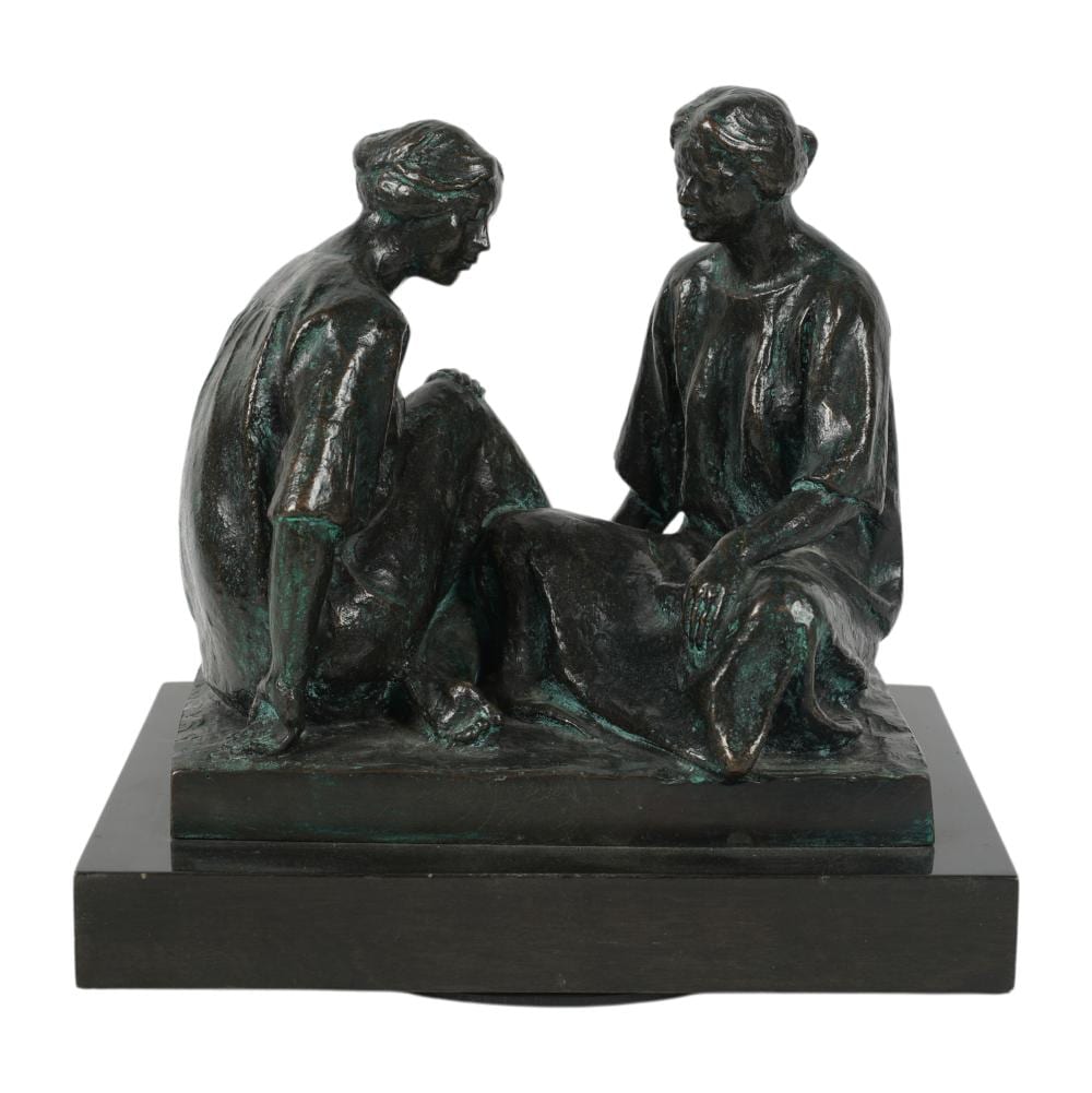 felipe castaneda b 1933 pareja sentada · Abell Auction · 2026-04-01 Felipe (1933) Castañeda comparable auction result: felipe castaneda b 1933 pareja sentada