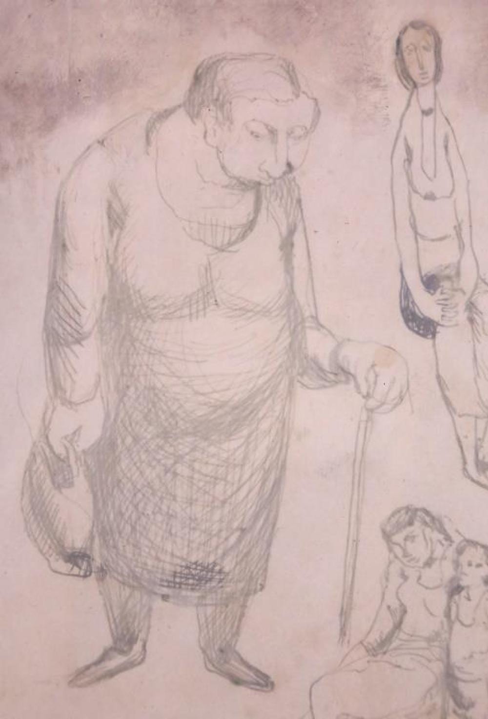 Bill Coleman comparable auction result: bill coleman figure study original pencil signed h 22 cm w 14 cm
