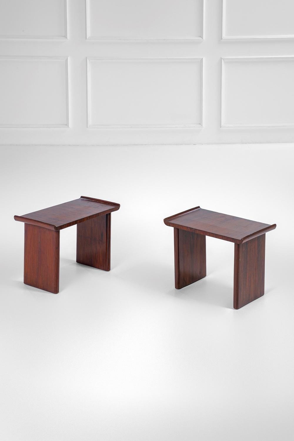 Duilio Cambellotti comparable auction result: duilio cambellotti attr due sgabelli