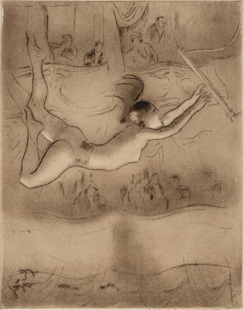 Louis Legrand comparable auction result: louis auguste mathieu legrand french 1863 1951 etching on paper 1931 quelques unes one plate h 8 25 w 6 5