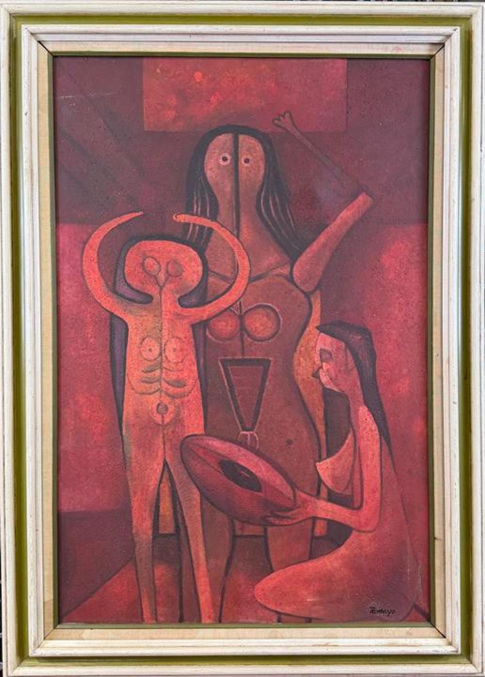 Jorge González Camarena comparable auction result: after jorge gonzalez camarena painting