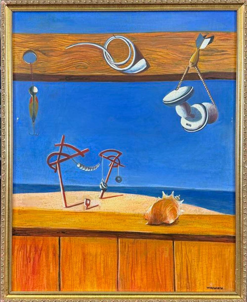 after edward wadsworth painting · Freedom Auction Company · 2026-04-11 Edward Wadsworth comparable auction result: after edward wadsworth painting