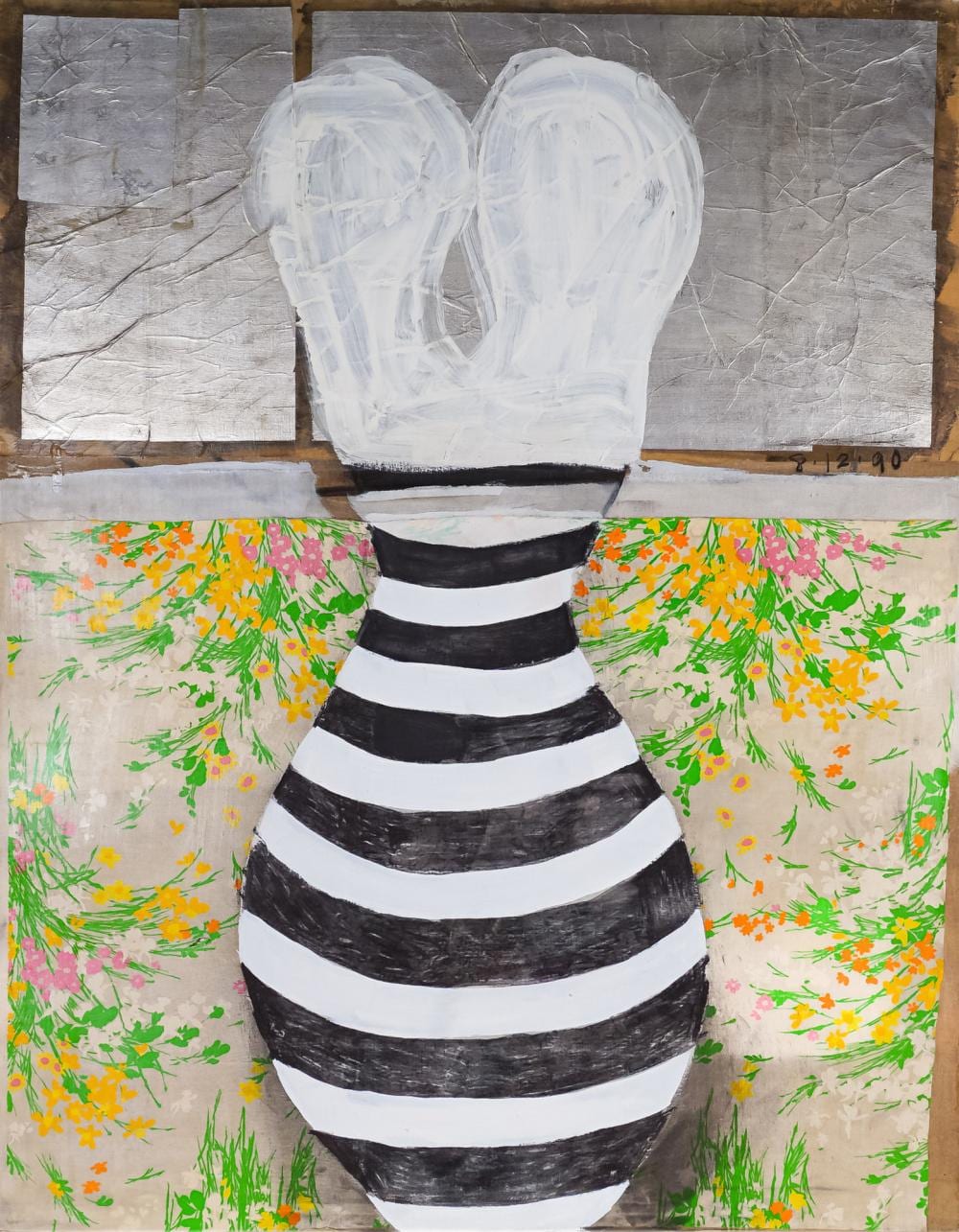 Roberto Juarez comparable auction result: roberto juarez american b 1952 mixed media on canvas painting signed