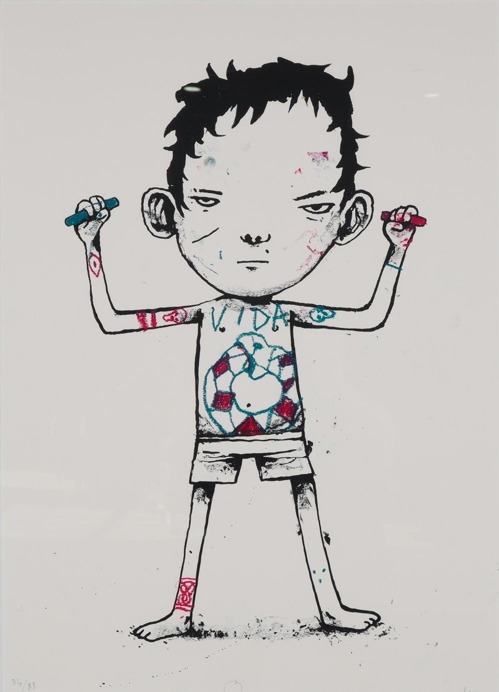 Dran comparable auction result: dran french b 1979 hand finished screenprint signed w coa
