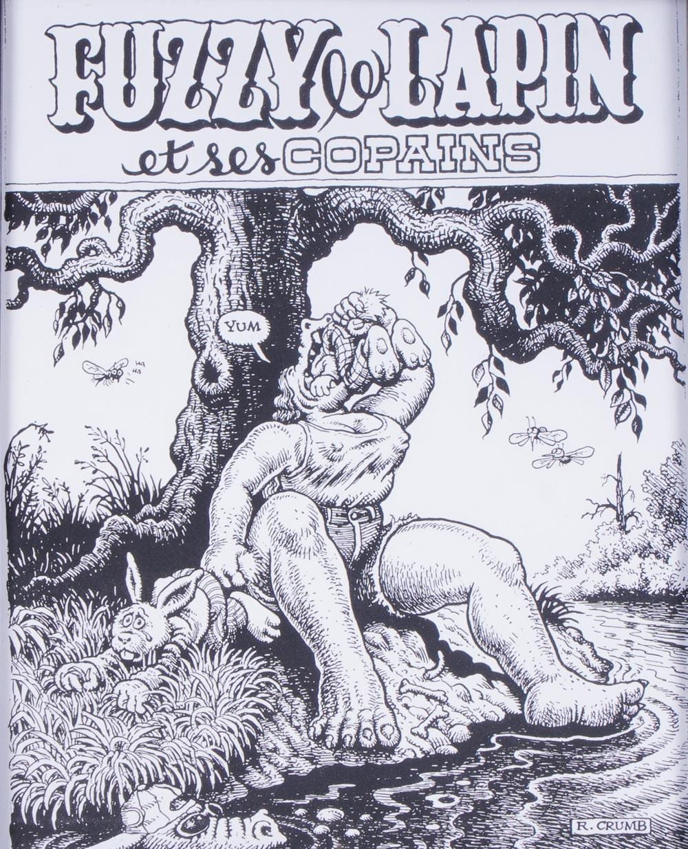 robert crumb fuzzy lapin et ses copains screenprint open edition · Lion and Unicorn · 2026-04-12 Robert Crumb comparable auction result: robert crumb fuzzy lapin et ses copains screenprint open edition