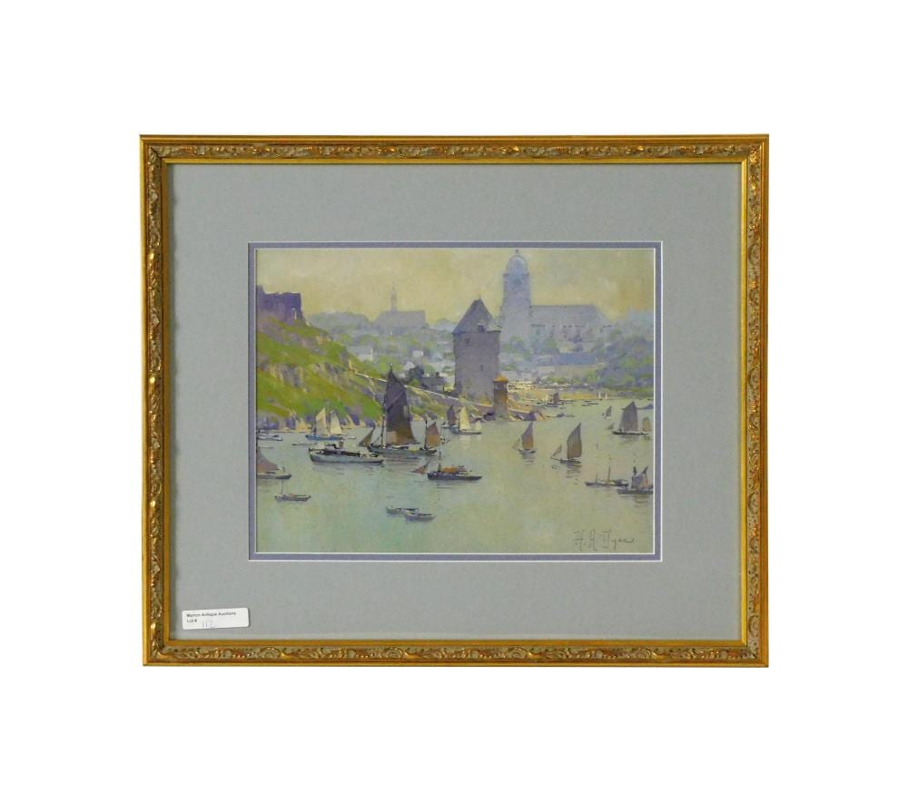 Hezekiah Anthony Dyer comparable auction result: hezekiah anthony dyer painting