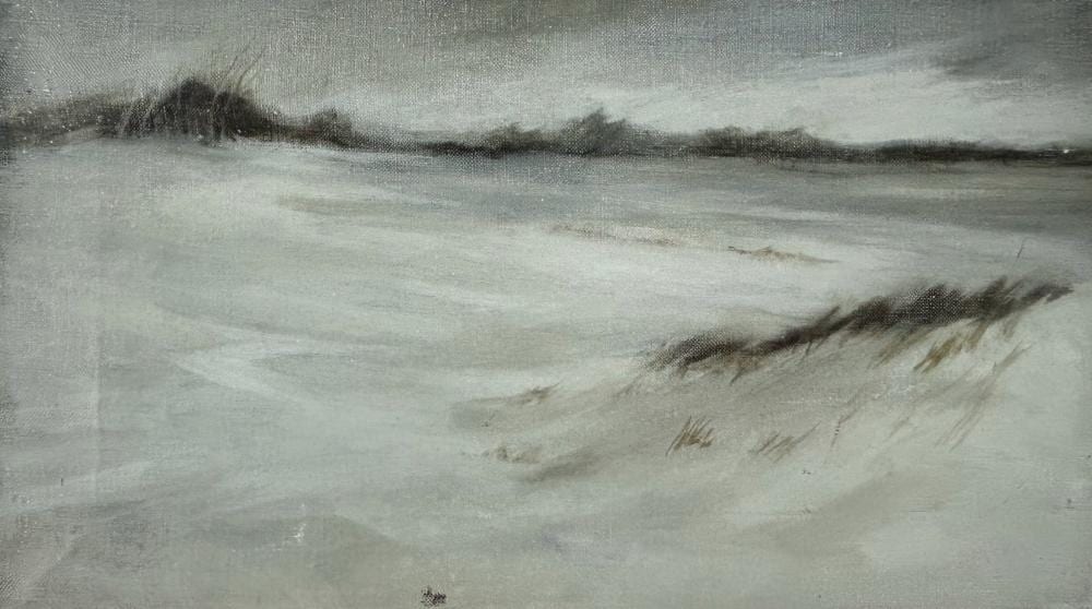 paul gorka 1931 2020 dunes oil on canvas 9 x 16 · Bakker Auctions · 2026-04-11 Paul Gorka comparable auction result: paul gorka 1931 2020 dunes oil on canvas 9 x 16