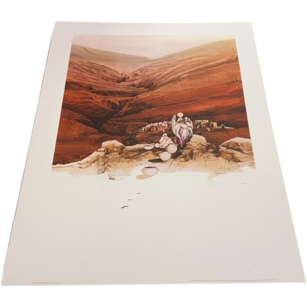 Michael Atkinson comparable auction result: michael atkinson pueblo pots printed on paper