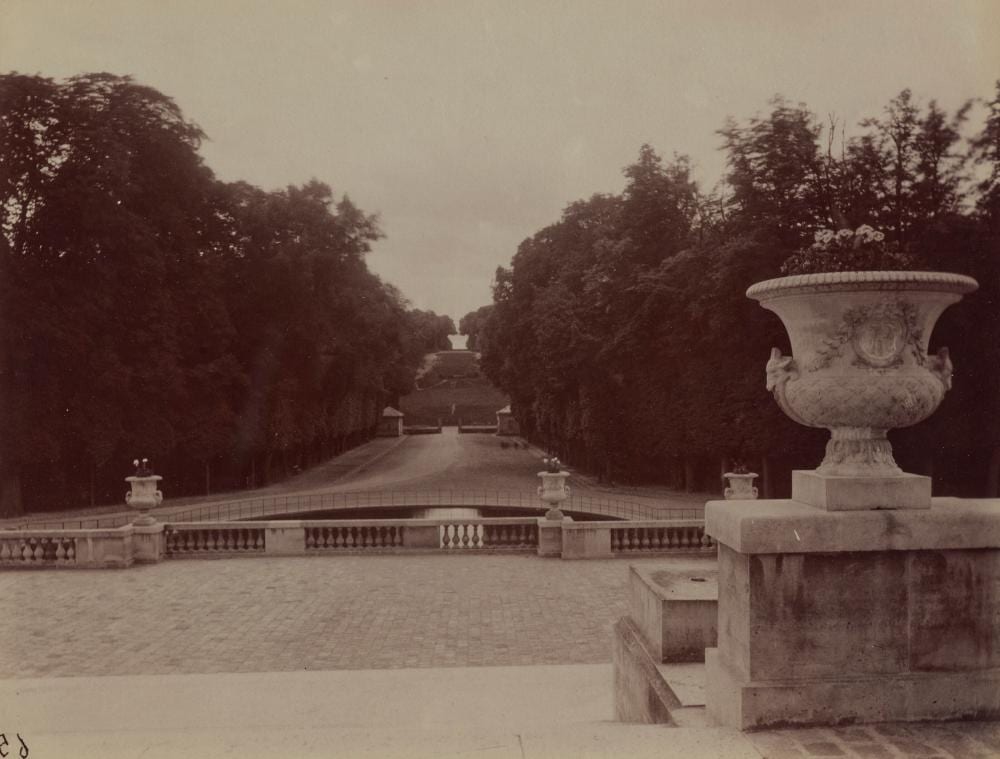 Eugène Atget comparable auction result: eug ne atget 1857 1927 parc de st cloud 1904 numbered 65 in the
