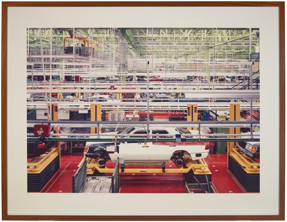 Andreas Gursky comparable auction result: andreas gursky b 1955 mercedes rastatt 1993 signed titled dated a