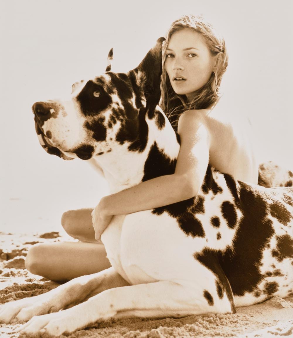 Herb Ritts comparable auction result: herb ritts 1952 2002 kate moss 2 malibu 1994 signed titled dated an