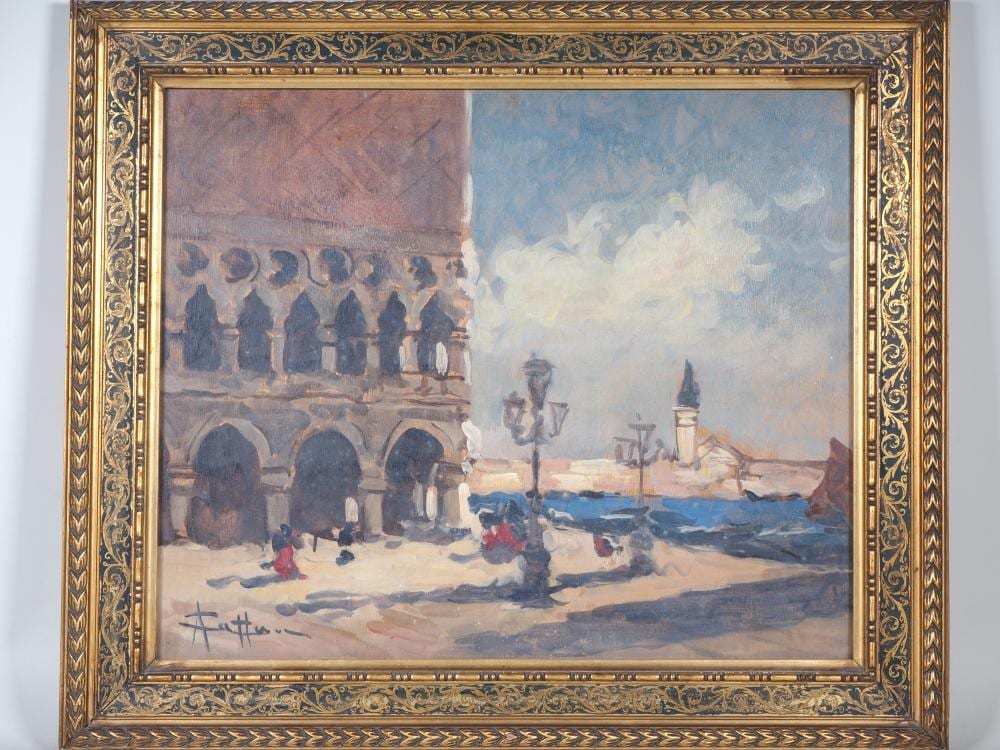 achille cattaneo 1872 limbiate 1931 milan venice around 1900 · Auktionshaus Wersching · 2026-04-18 Achille Cattaneo comparable auction result: achille cattaneo 1872 limbiate 1931 milan venice around 1900