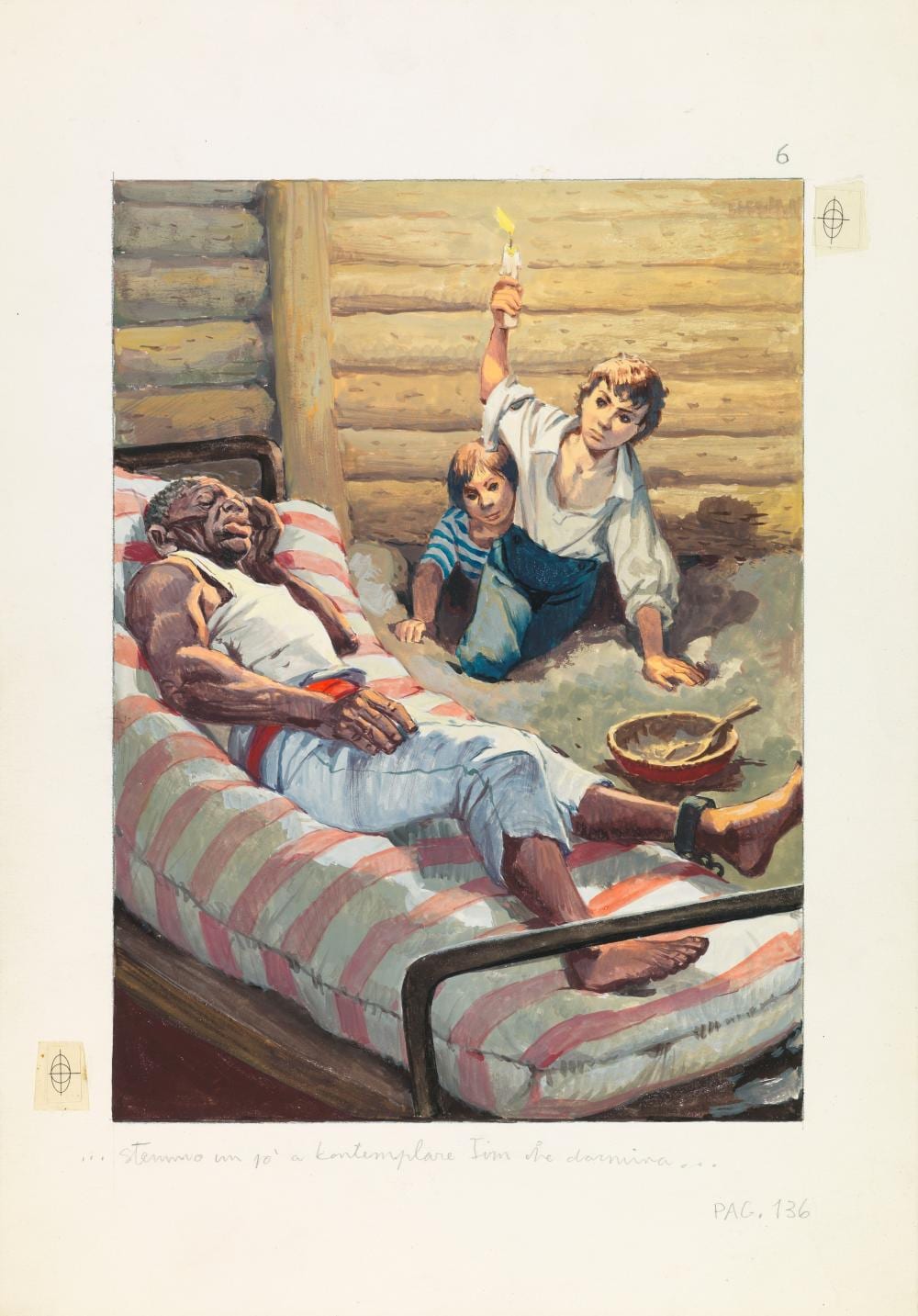 Libico Maraja comparable auction result: libico maraja le avventure di huckleberry finn 1970s