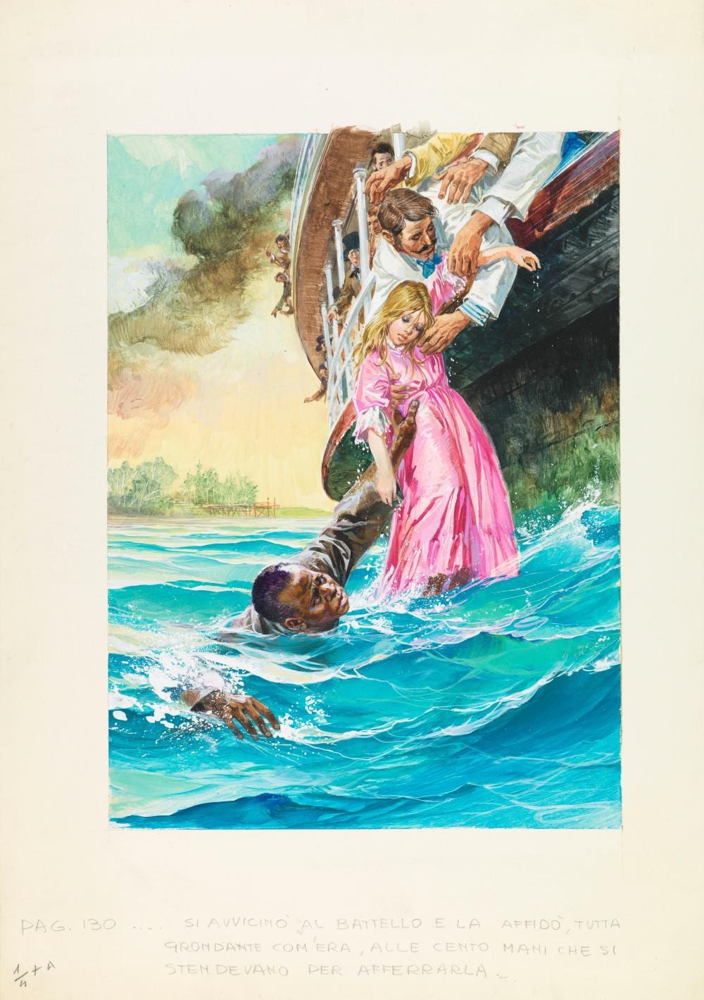 Libico Maraja comparable auction result: libico maraja la capanna dello zio tom 1970s