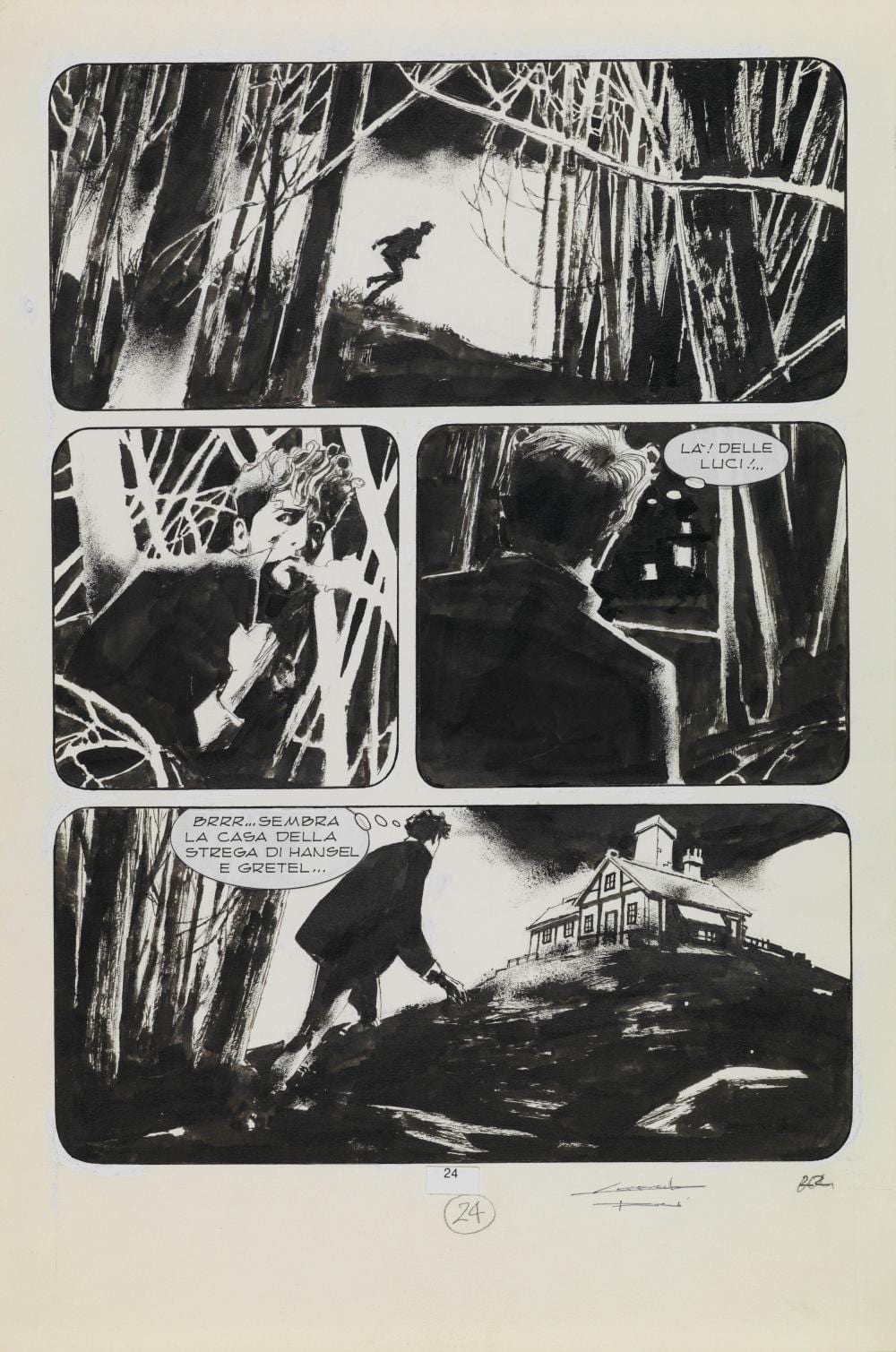 Corrado Roi comparable auction result: corrado roi dylan dog 1990s