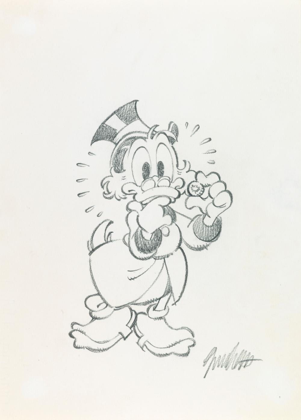 Giorgio Cavazzano comparable auction result: giorgio cavazzano zio paperone e la numero uno 2010s