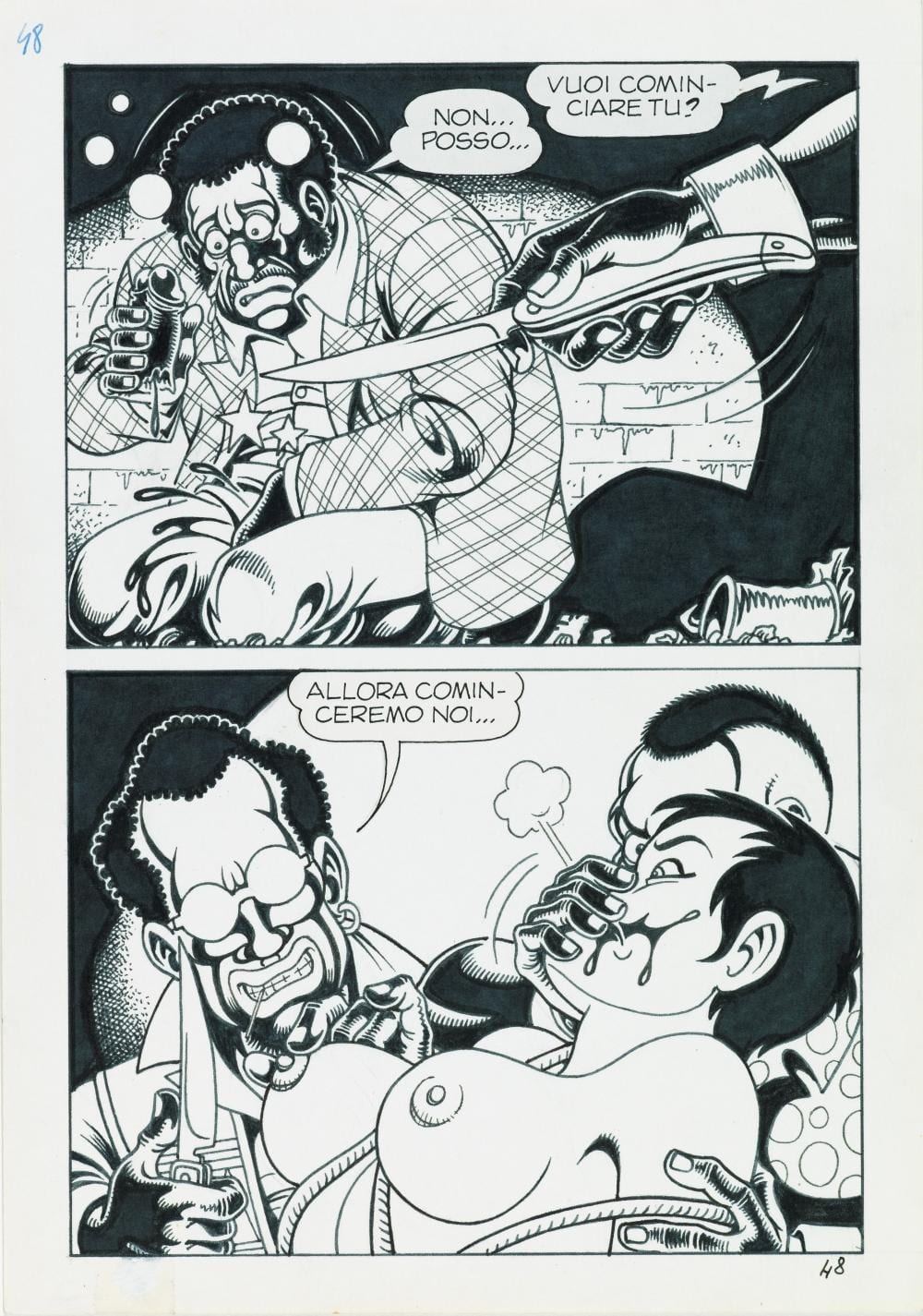 Magnus comparable auction result: magnus roberto raviola necron gli orrori della metropoli 1985