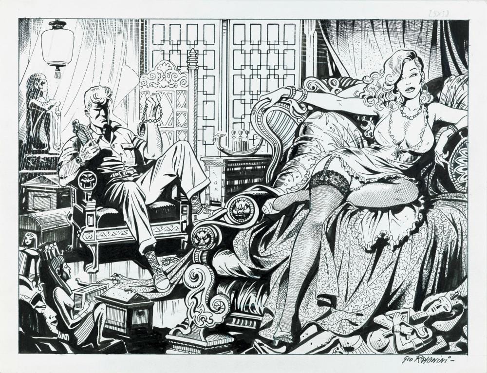 Giovanni Romanini comparable auction result: giovanni romanini martin myst re i tesori di martin 2000s
