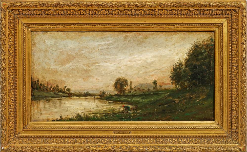 Charles-François Daubigny comparable auction result: charles fran ois daubigny