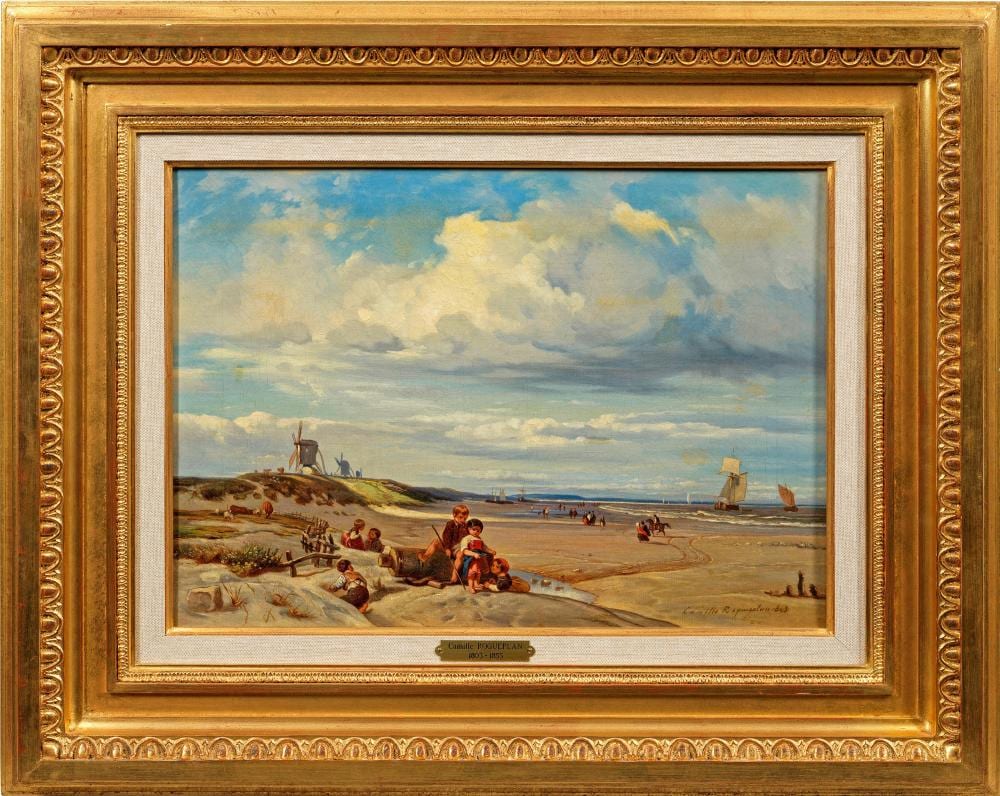 Camille Roqueplan comparable auction result: camille roqueplan