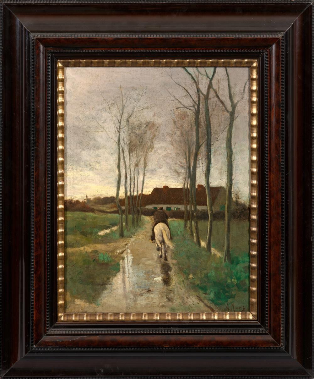 Anton Mauve comparable auction result: anton mauve
