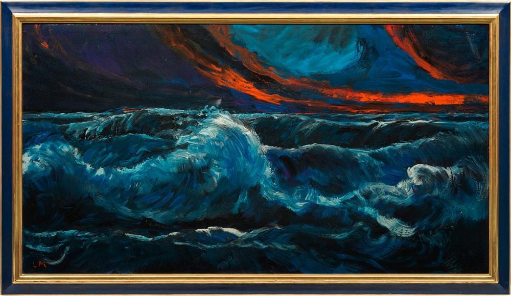 Lothar Malskat comparable auction result: lothar malskat