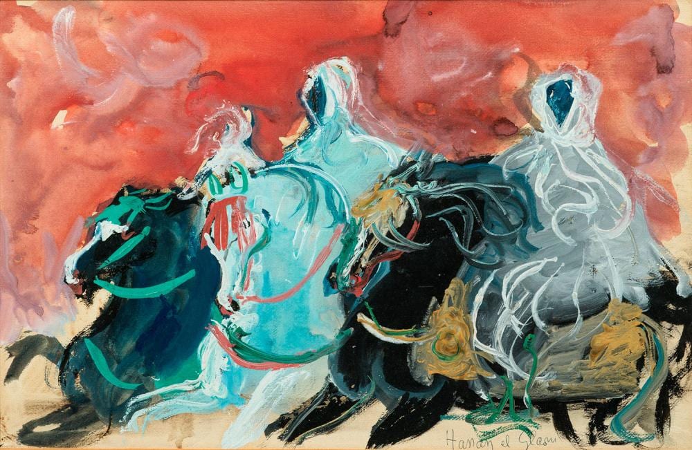 Hassan el Glaoui comparable auction result: hassan el glaoui