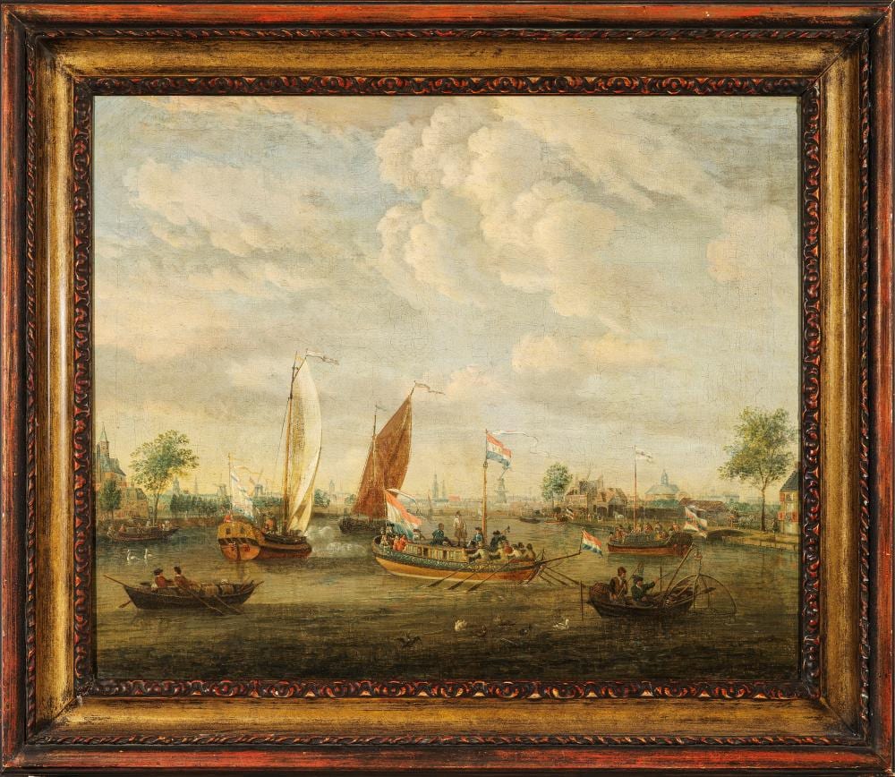 Abraham Storck comparable auction result: abraham storck