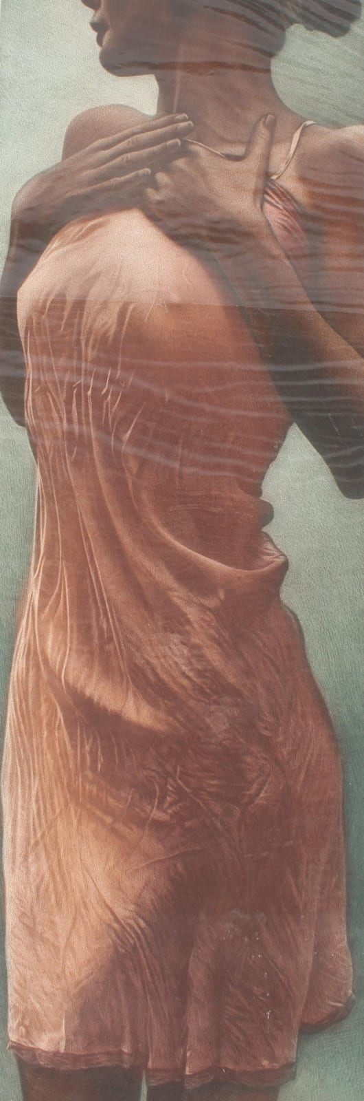 Willi Kissmer comparable auction result: willi kissmer 1951 2018 woman in a negligee print unframed 57 5 x 20cm