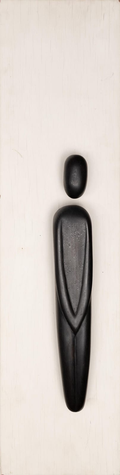 Charles De Carlo comparable auction result: charles de carlo am 1911 2003 ebony figure wood construction