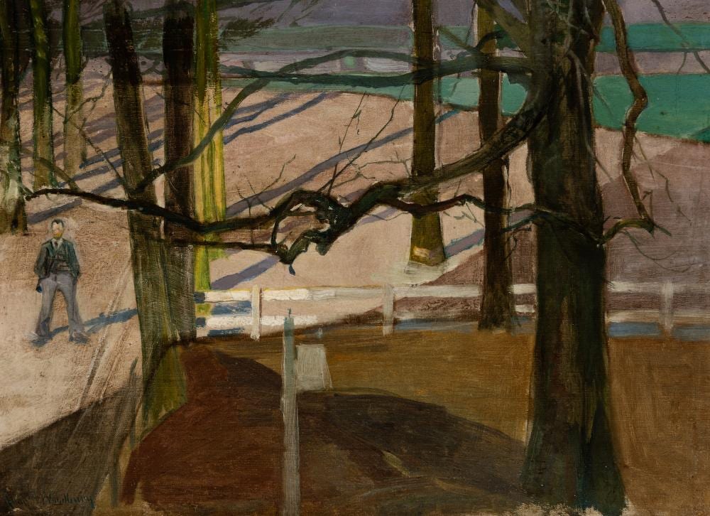 charles herbert woodbury am 1864 1940 at laren netherlands oil on canvas framed · Barridoff Auctions · 2026-04-11 Charles Herbert Woodbury comparable auction result: charles herbert woodbury am 1864 1940 at laren netherlands oil on canvas framed