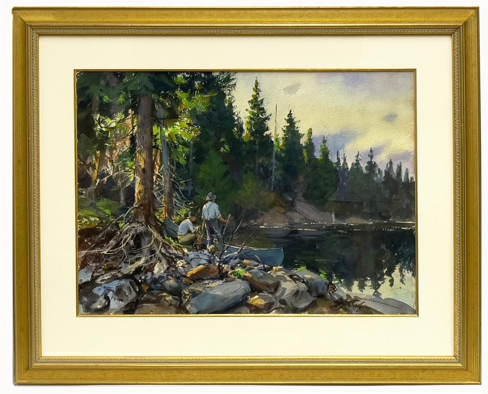 John Whorf comparable auction result: john whorf american massachusetts 1903 1959 watercolor