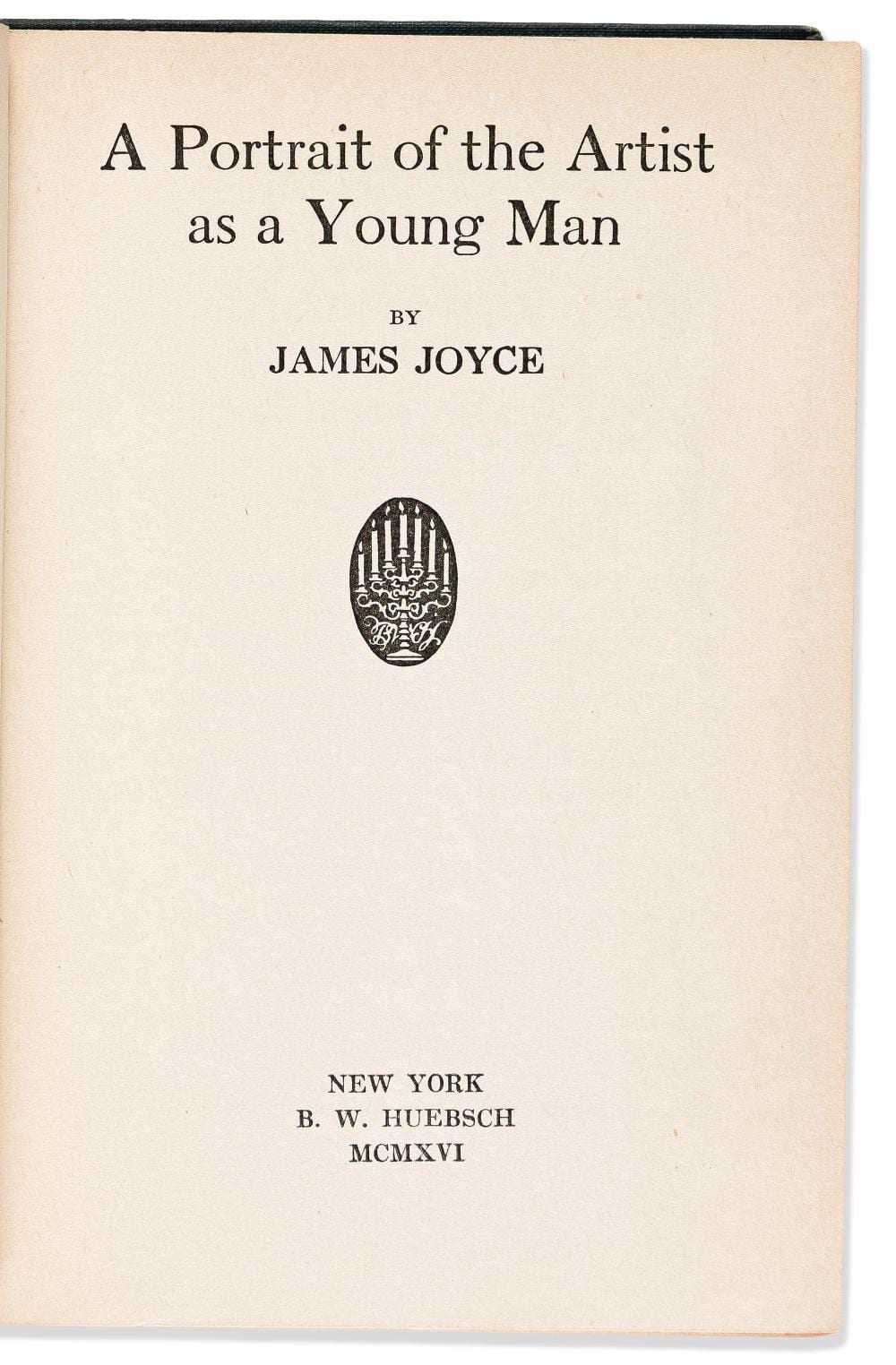 James (1882) Joyce comparable auction result: james joyce 1882 1941 a portrait of the artist as a young man new york b w huebsch 1916