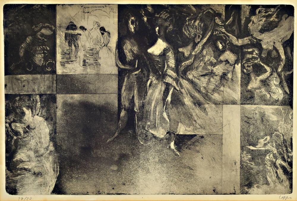 Paul Löffler comparable auction result: paul l ffler 1938 mannheim until 1995 speyer watercolor