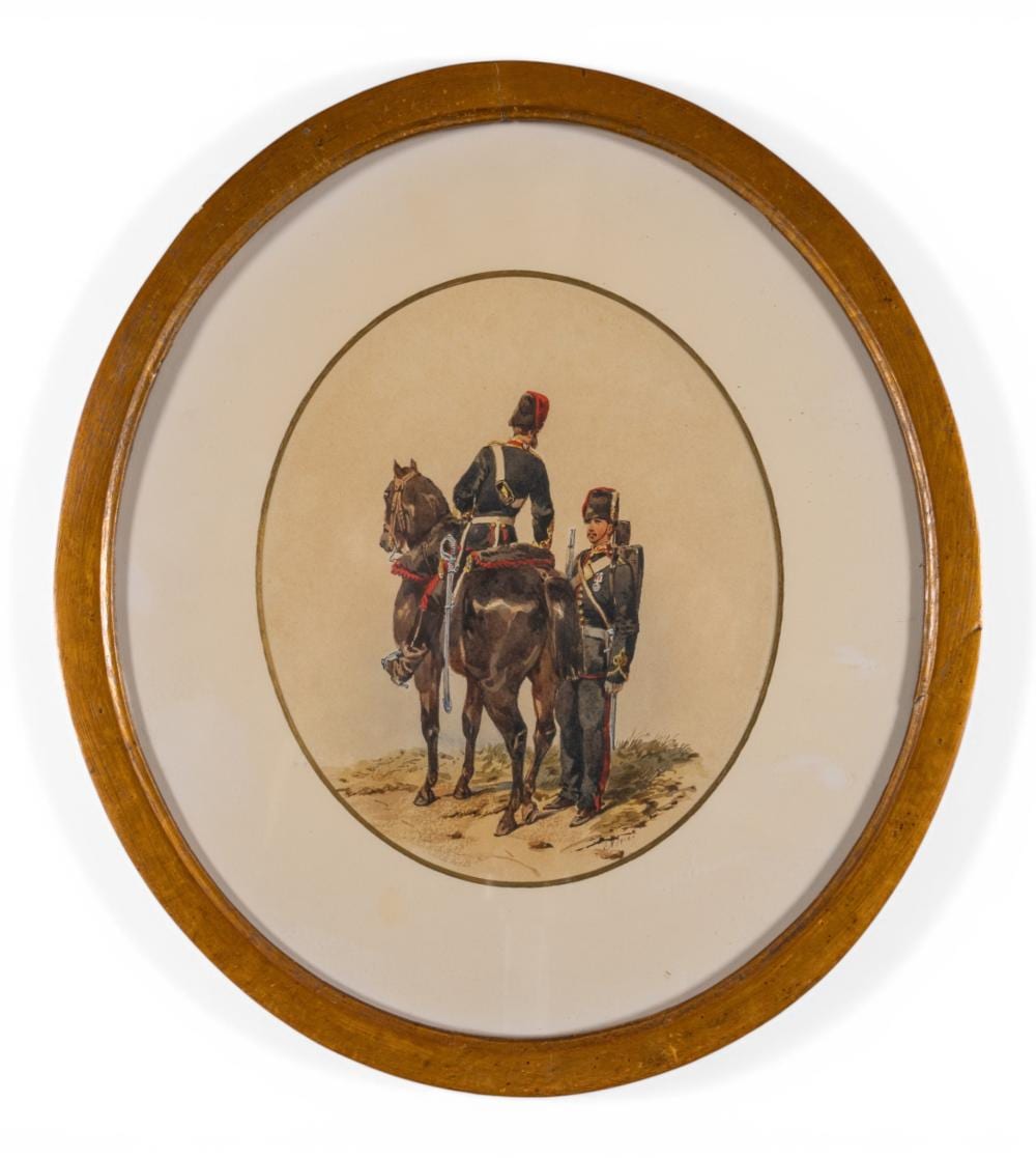 Orlando Norie comparable auction result: orlando norie belgian 1832 1901 officer and gunner of the royal regiment of artillery