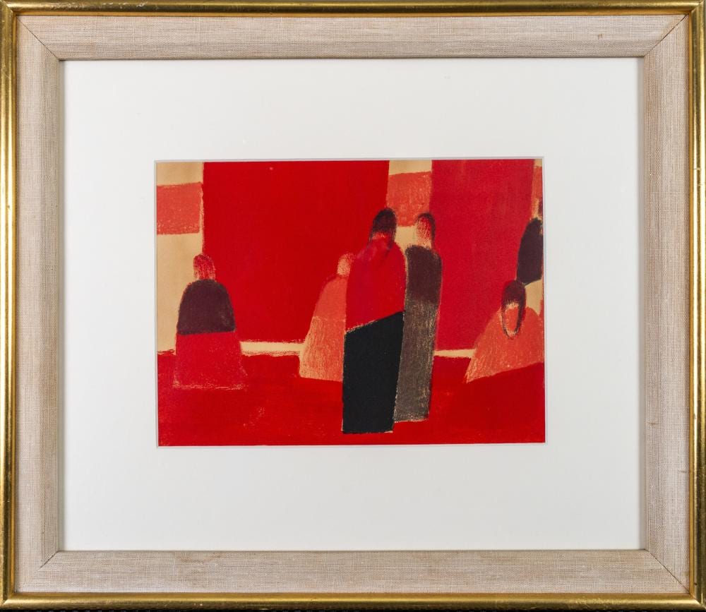 Bernard Cathelin comparable auction result: bernard cathelin french 1919 2004 march d otavlo 2