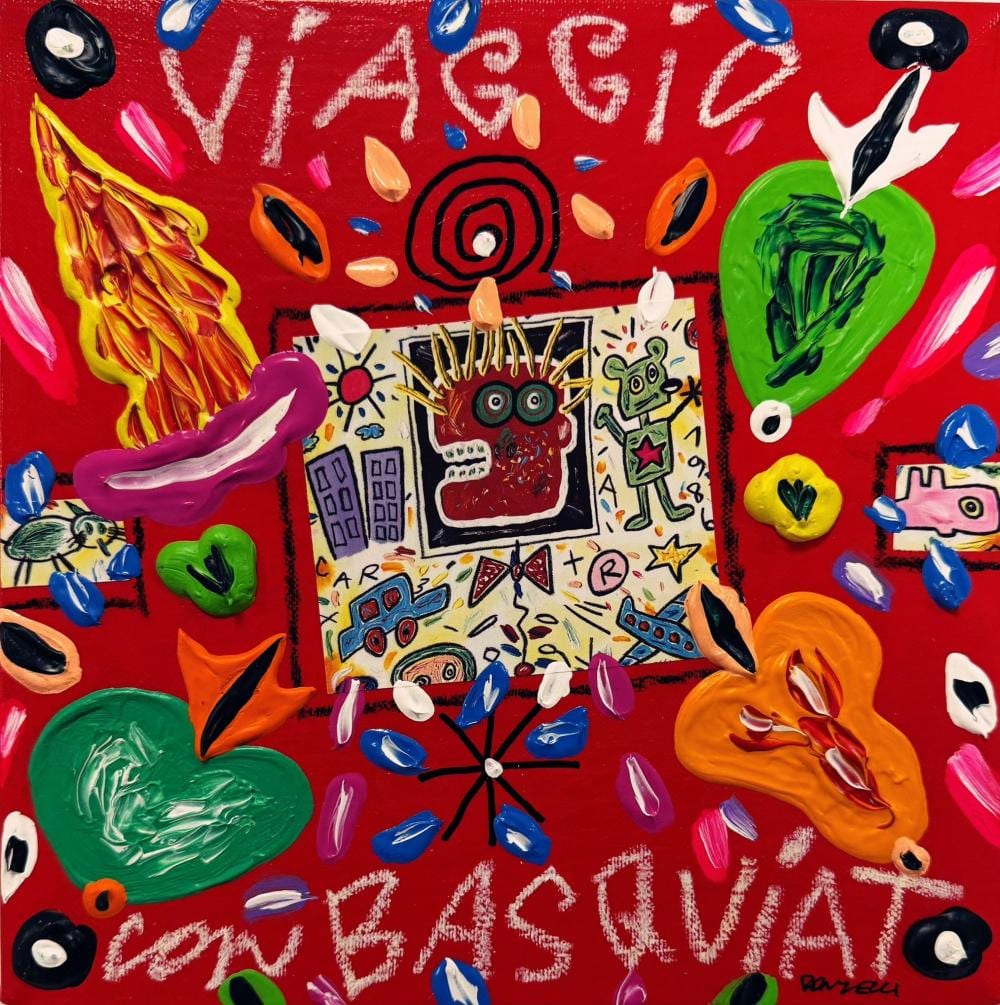 Bruno Donzelli comparable auction result: bruno donzelli viaggio con basquiat